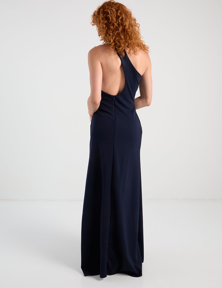 Vestido maxi de fiesta Rue de la Paix espalda cruzada