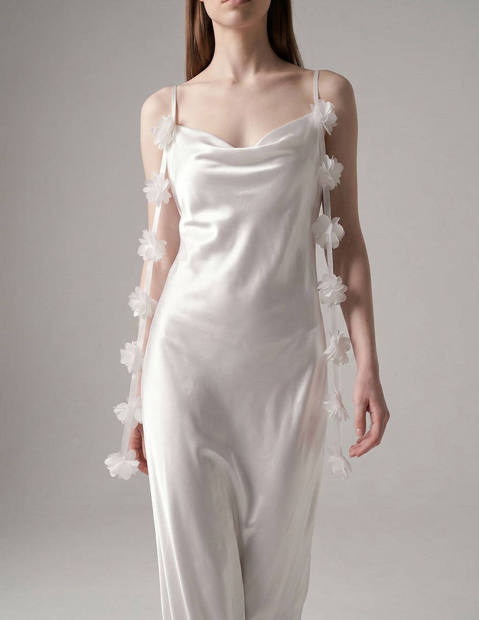 Vestido de fiesta Bebe escote espalda abierta