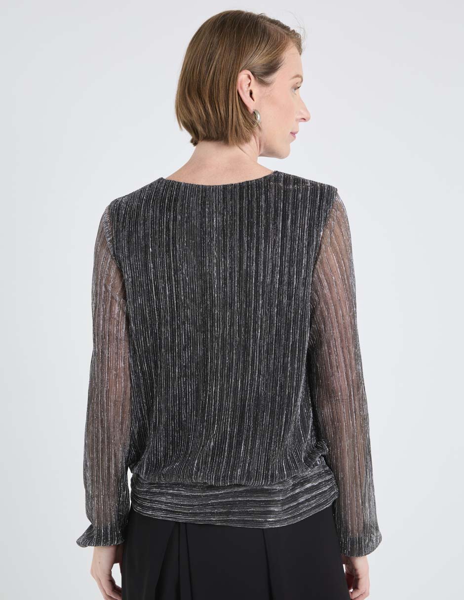 Blusa manga larga para mujer 5
