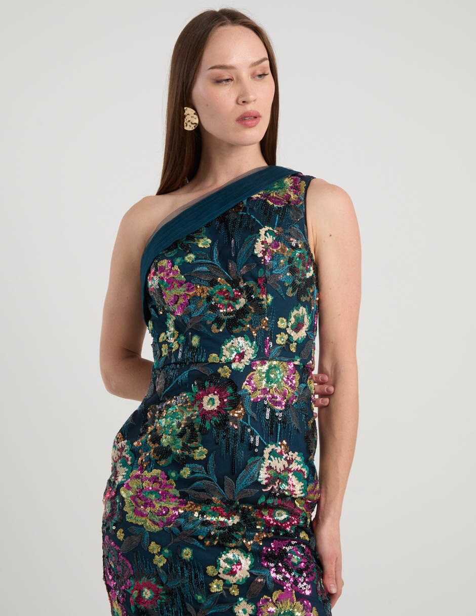 VESTIDO DRESS THE POPULATION DDRP57-KC2