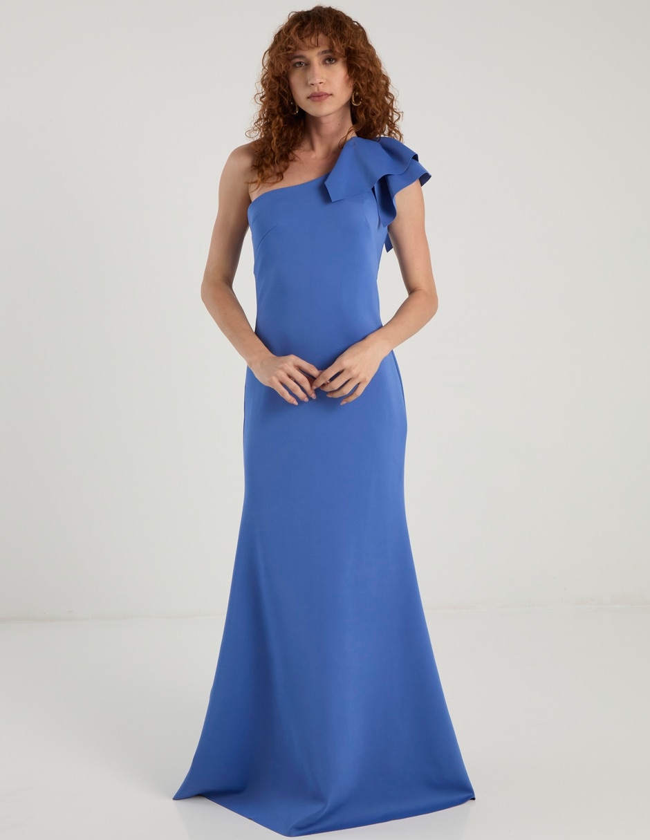 Vestido maxi de fiesta escote Regular 5