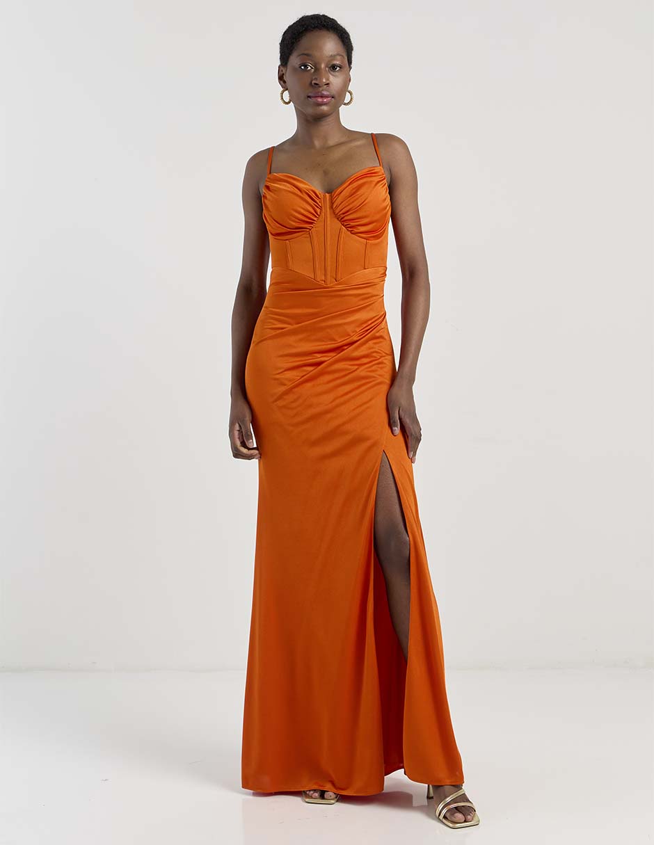 Vestido largo fiesta escote espalda abierta 7