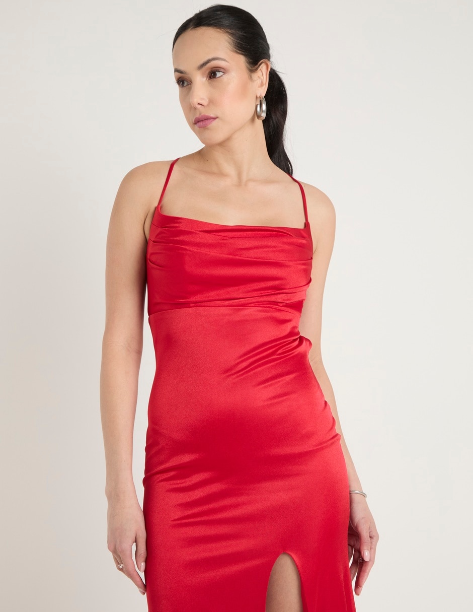 Vestido largo de fiesta
