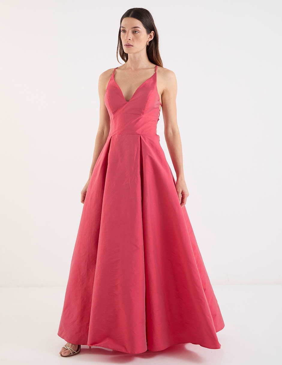 Vestido maxi de fiesta Rue de la Paix escote V
