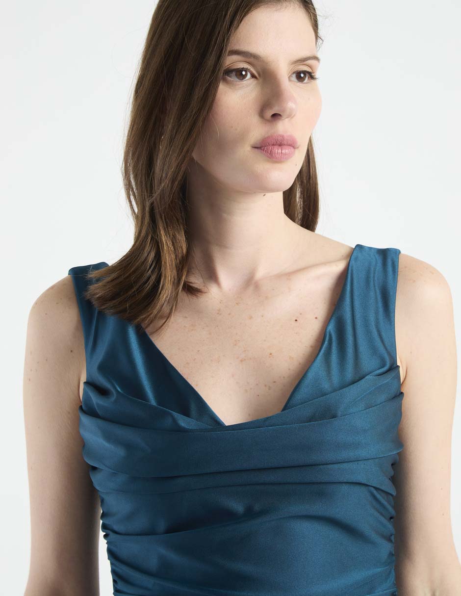 Vestido maxi fiesta para mujer 4