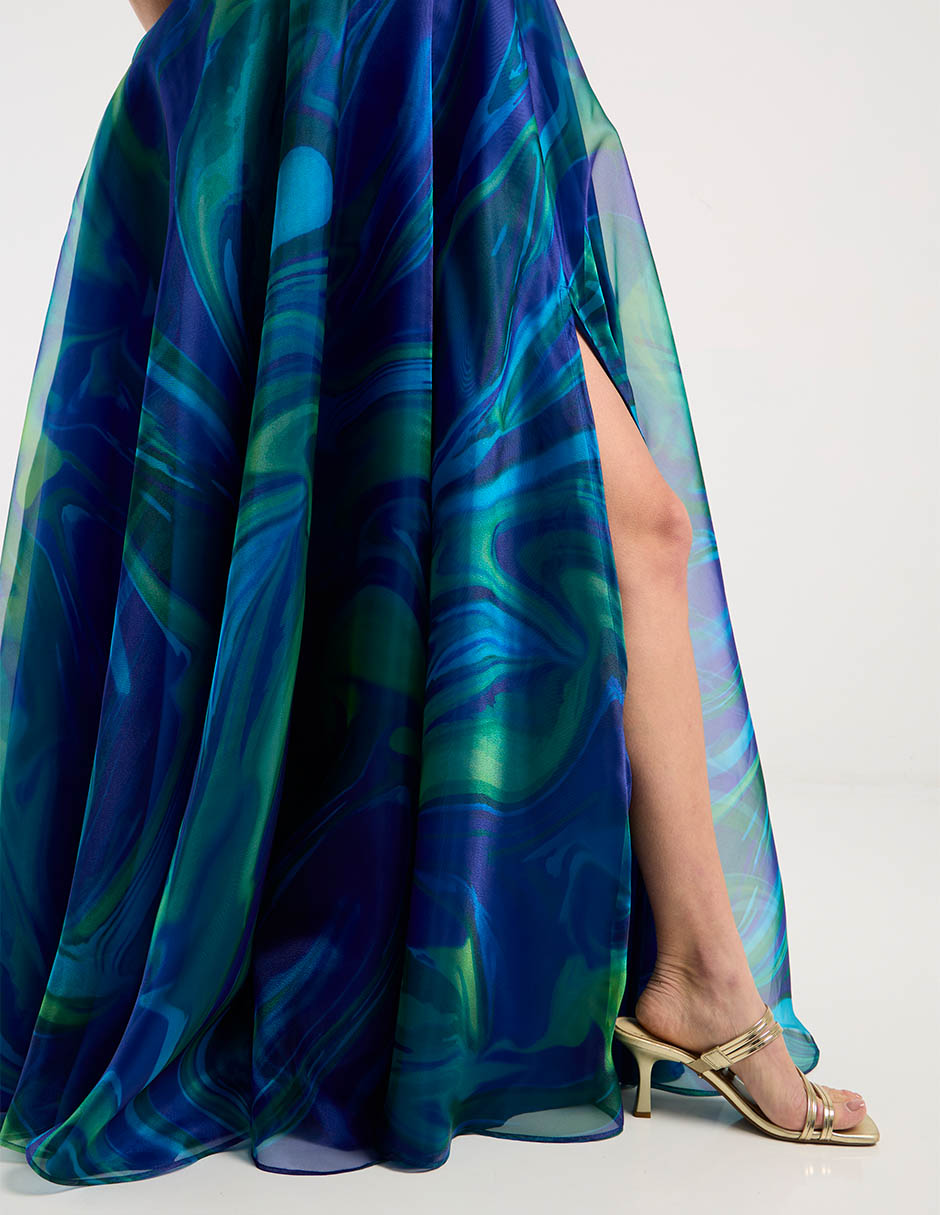 Vestido largo de fiesta para mujer 11