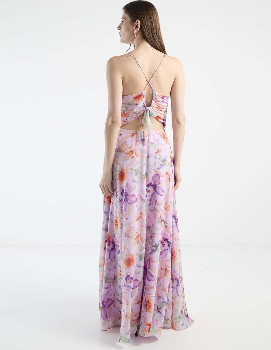Vestido maxi fiesta rue de la paix para mujer
