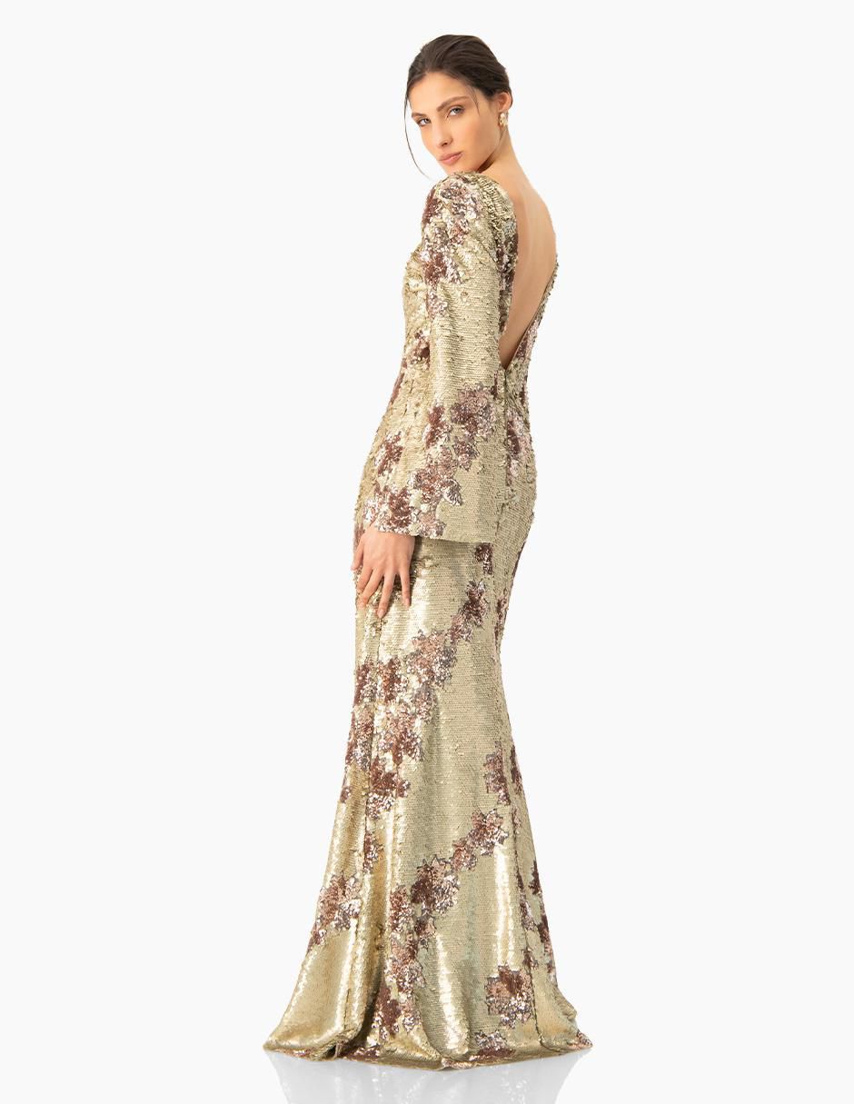 Vestido maxi de fiesta Ivonne Couture 5