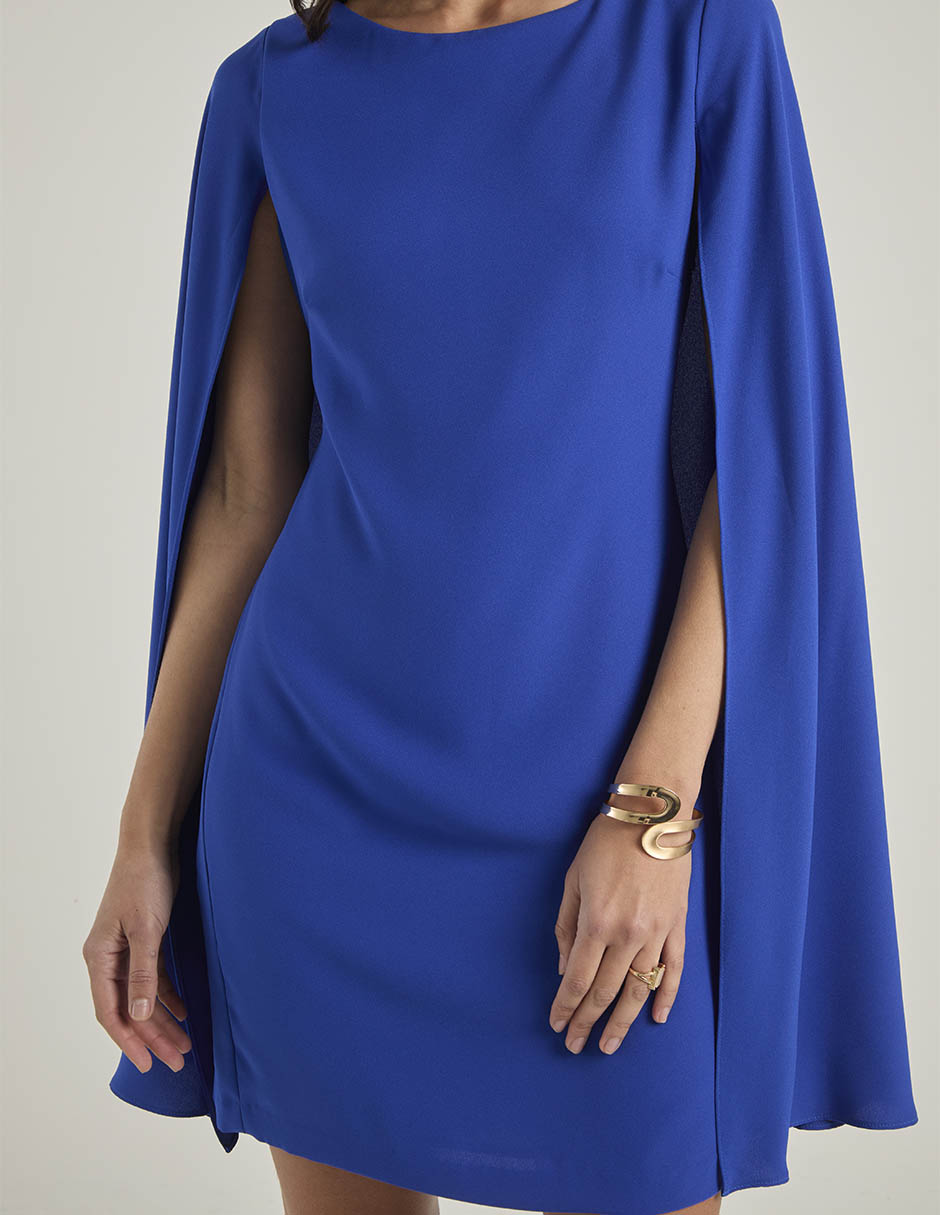 Vestido mini fiesta Lauren Ralph Lauren escote redondo