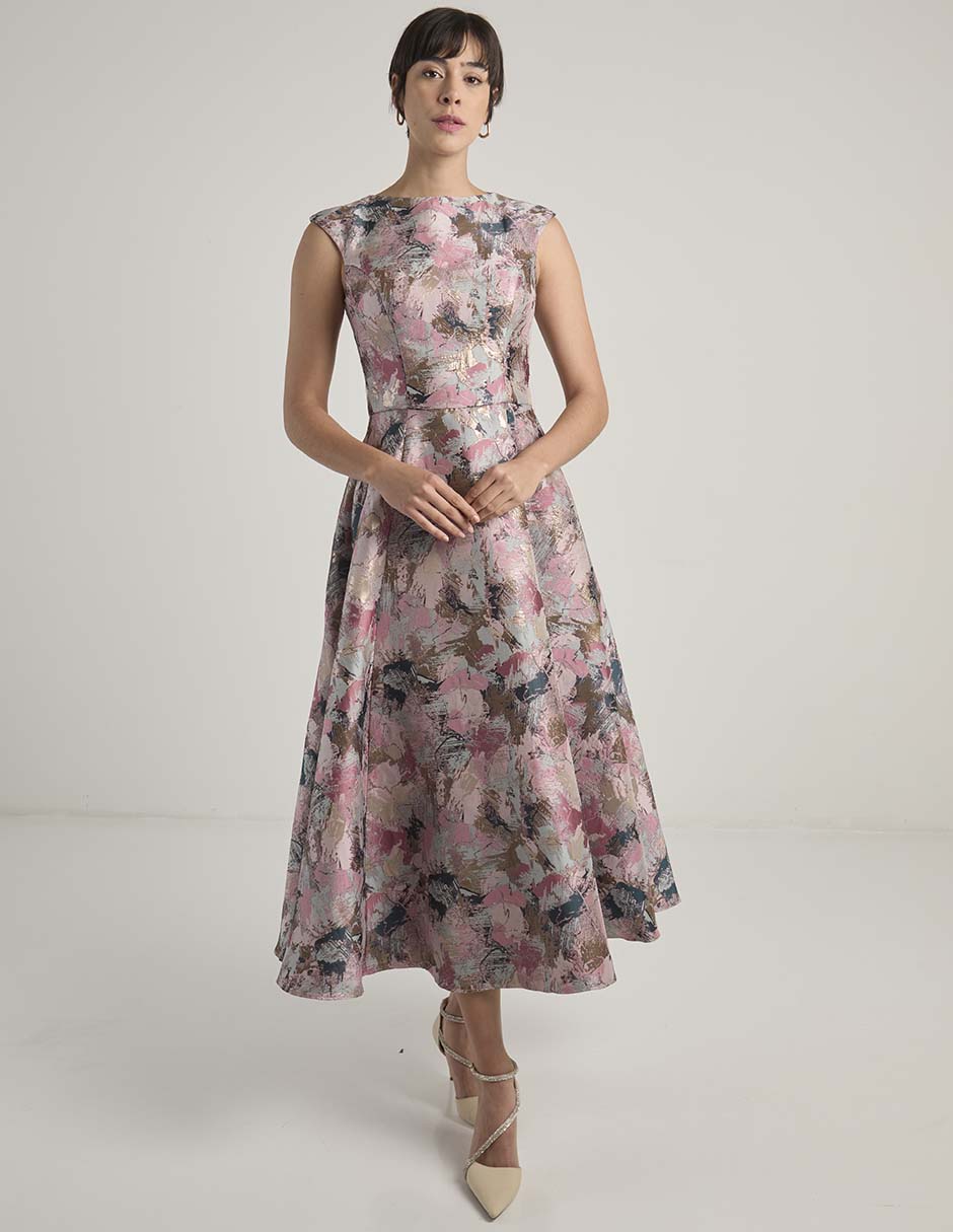 Vestido midi de fiesta 1