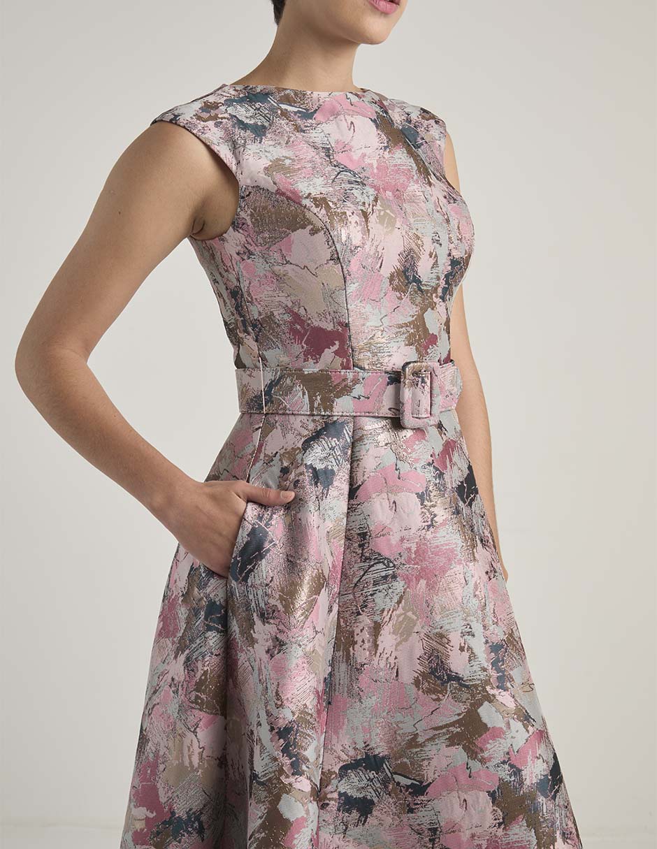 Vestido midi de fiesta 10
