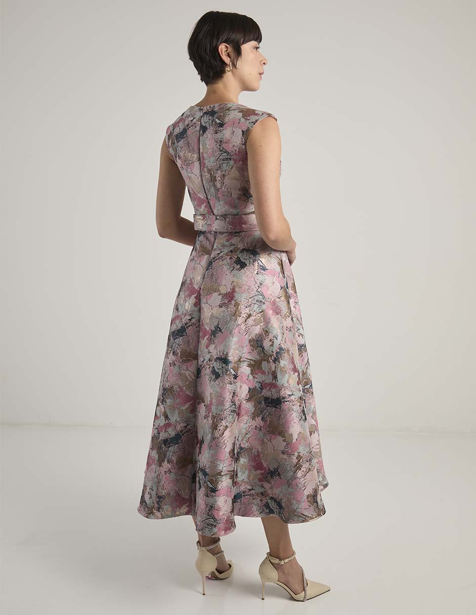 Vestido midi de fiesta 11