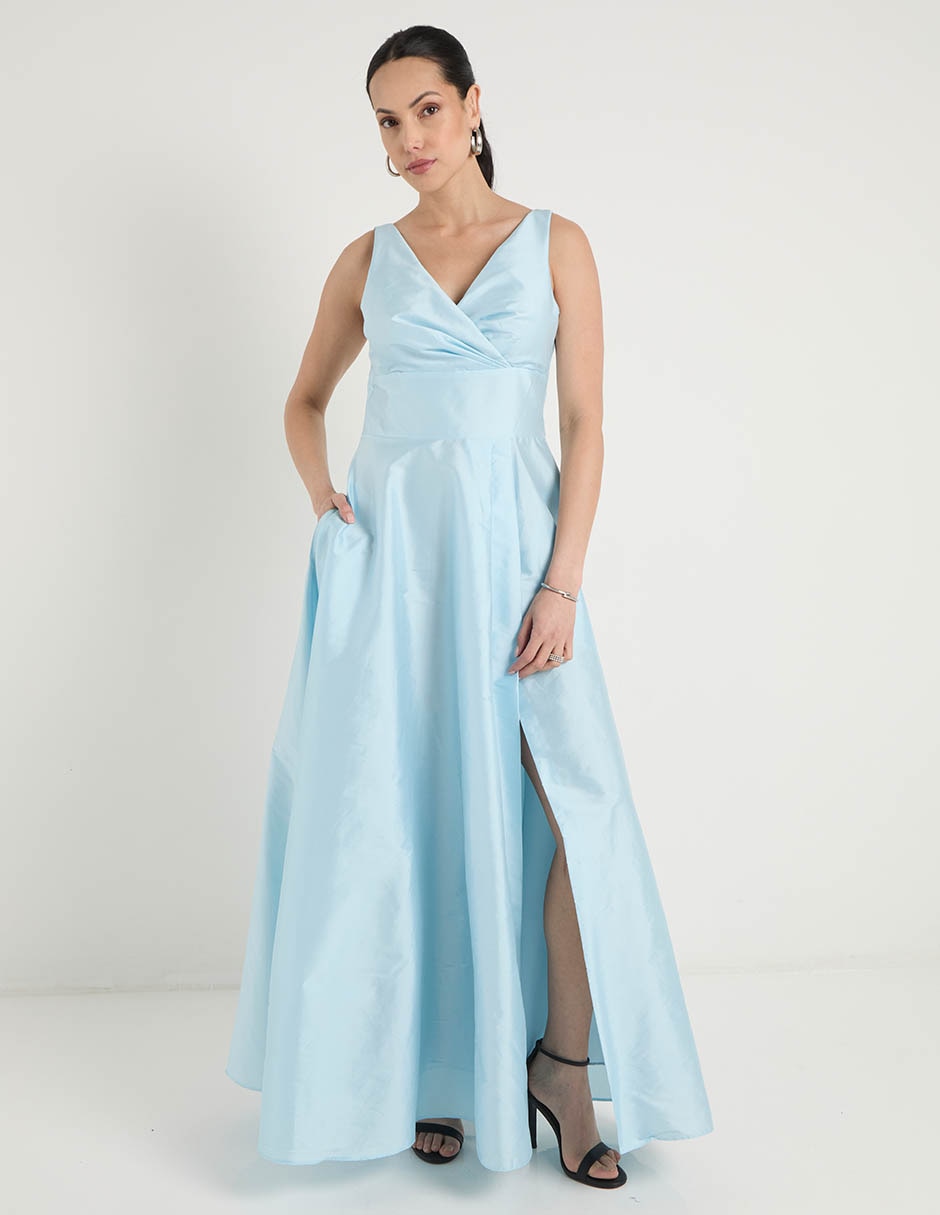 Vestido maxi de fiesta Rue De La Paix escote V
