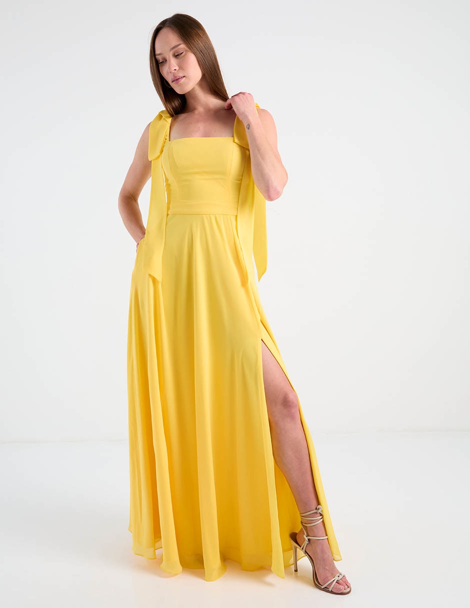 Vestido maxi de fiesta espalda abierta 7
