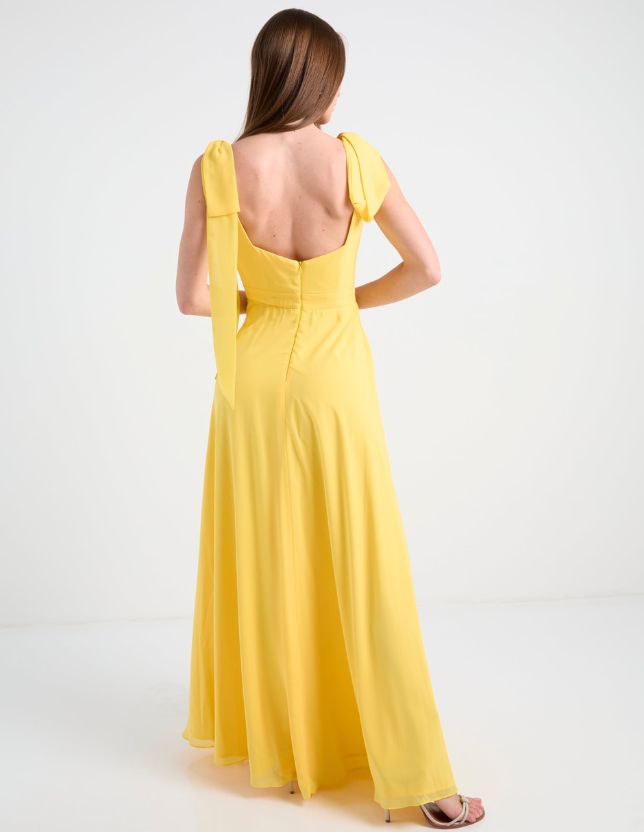 Vestido maxi de fiesta espalda abierta 11