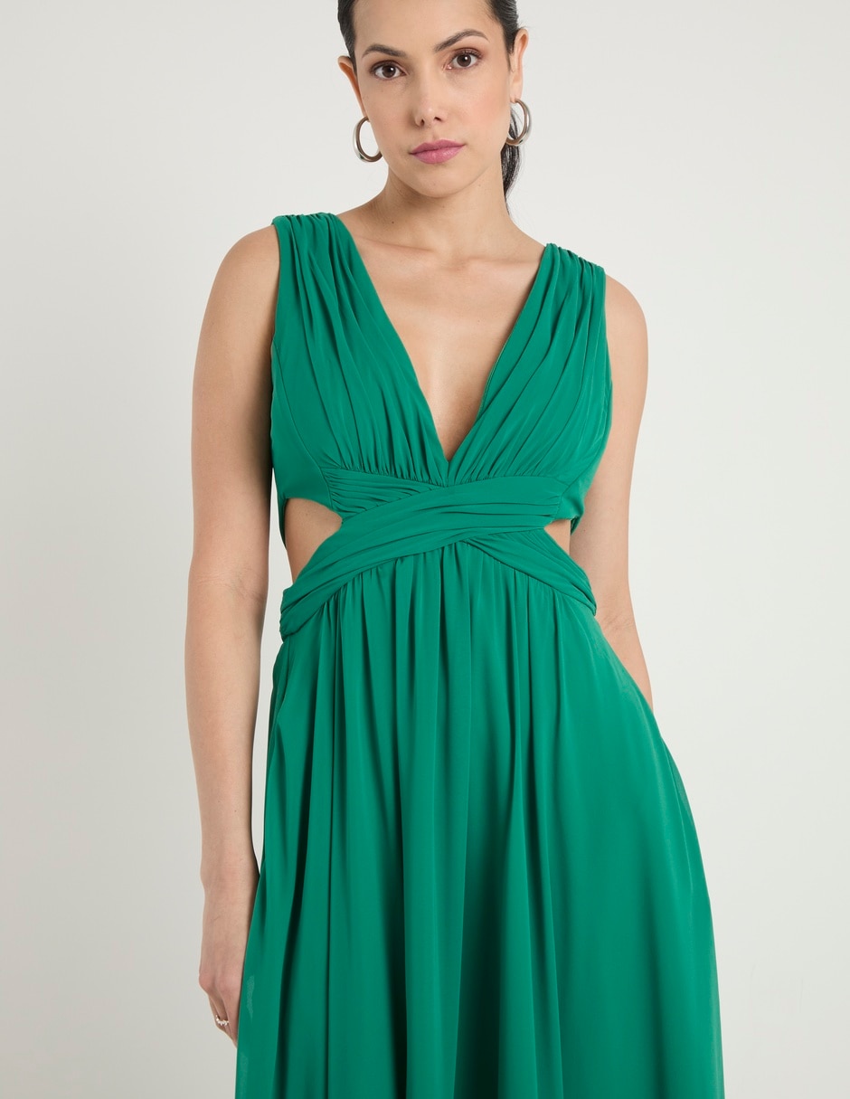 Vestido maxi de fiesta Rue De La Paix escote V