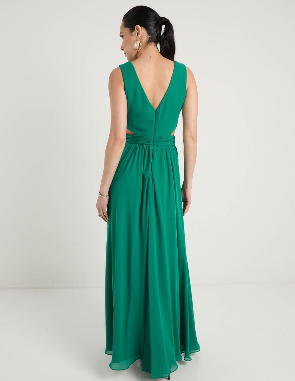 Vestido maxi de fiesta Rue De La Paix escote V