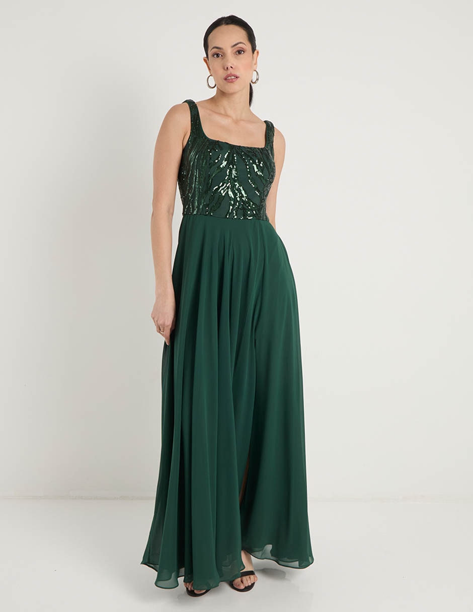Vestido maxi de fiesta espalda abierta 7