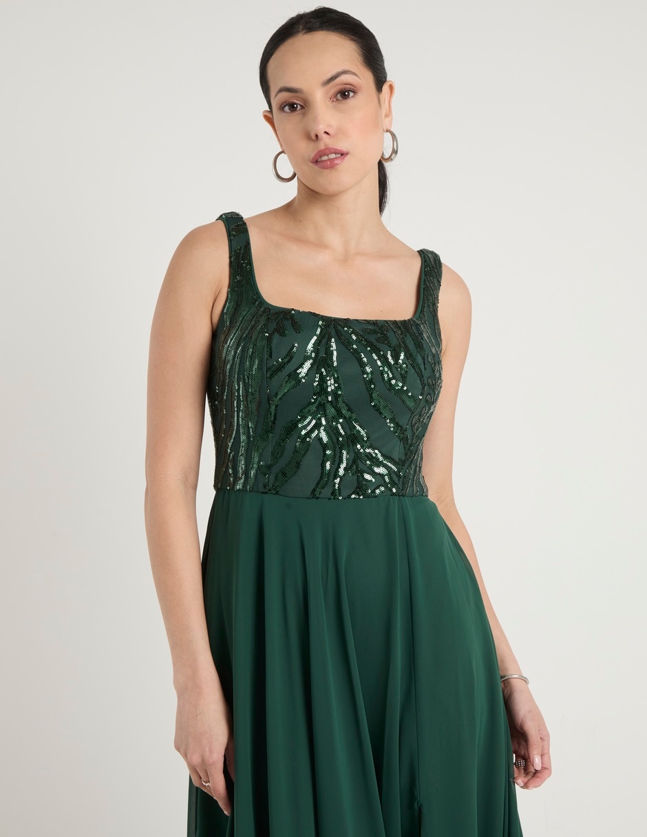 Vestido maxi de fiesta espalda abierta 9