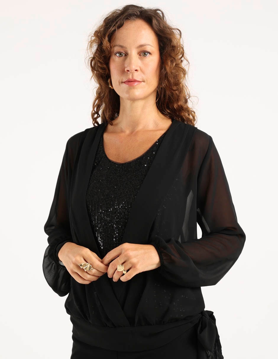Blusa manga larga para mujer 1