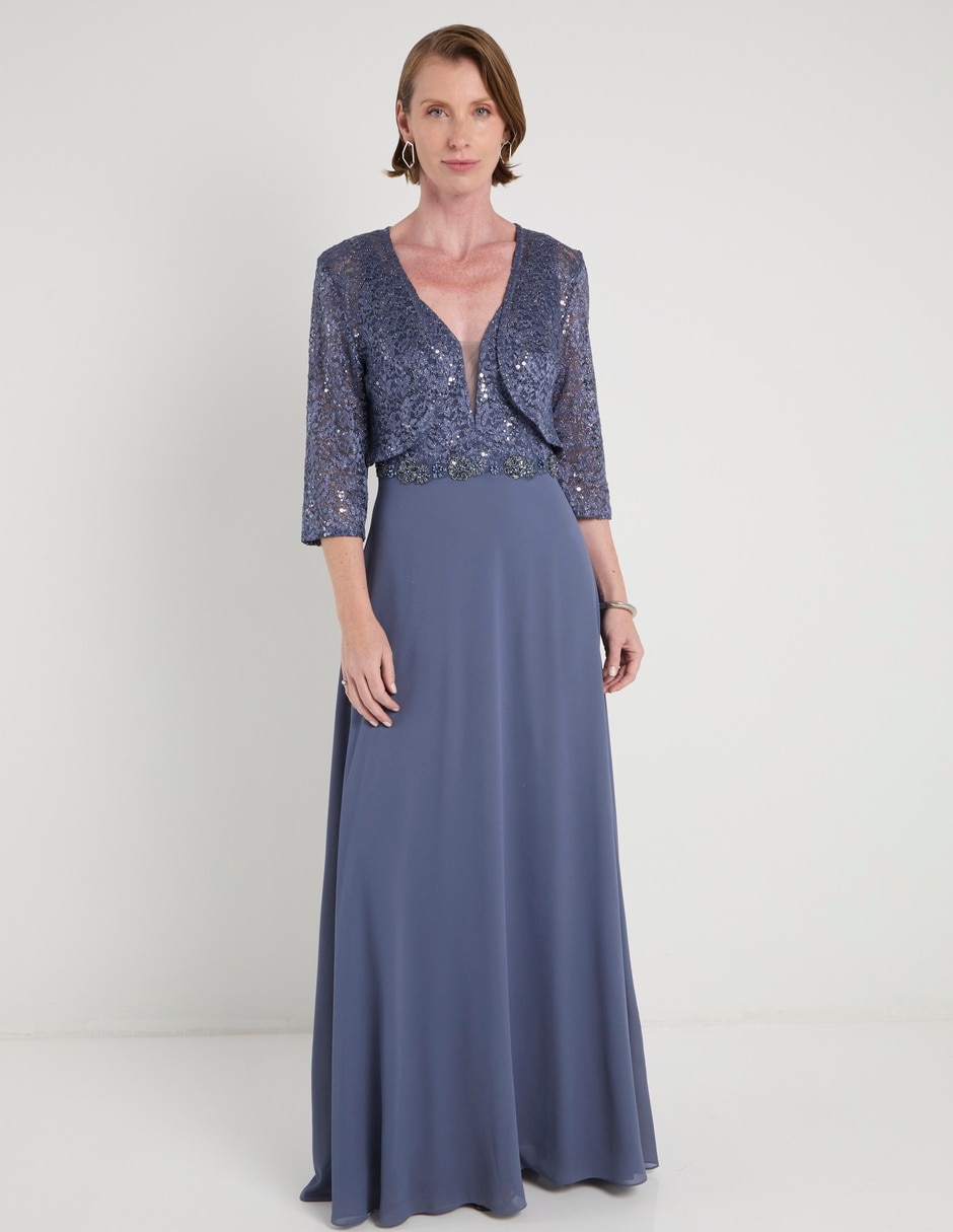Vestido largo de fiesta para mujer 1