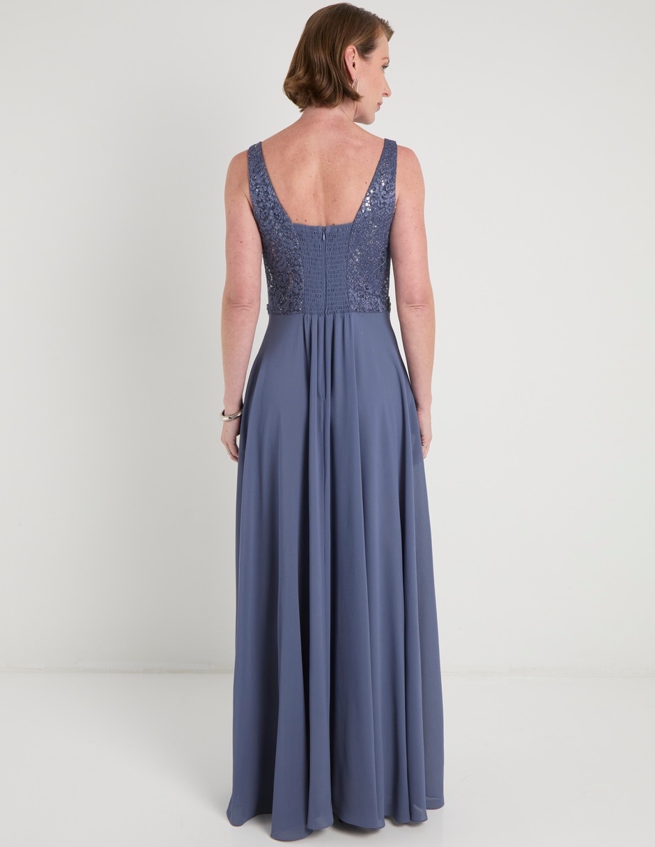 Vestido largo de fiesta para mujer 12