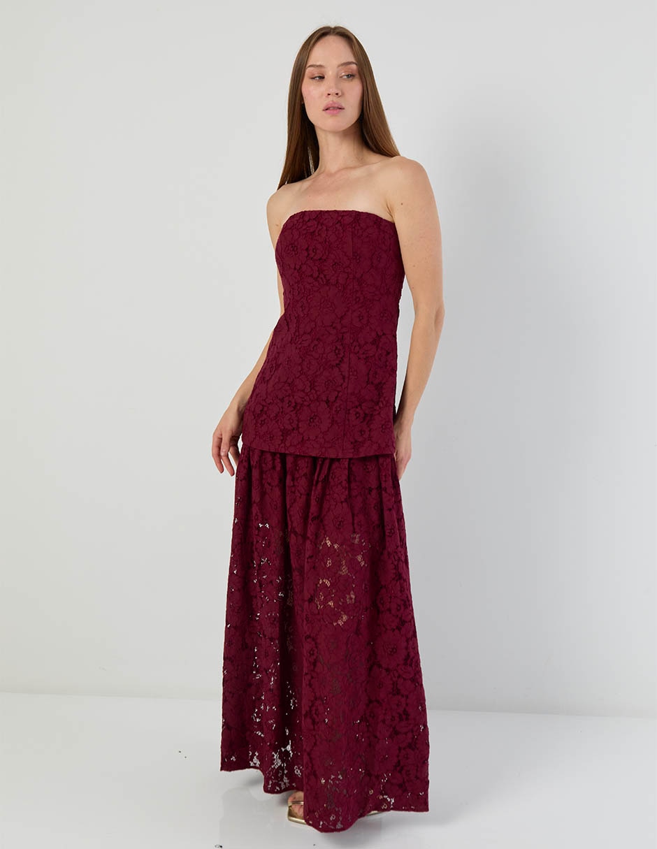 Vestido largo de fiesta para mujer