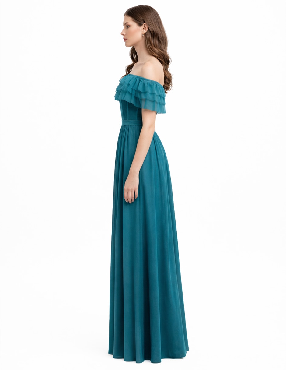 Vestido maxi de fiesta para mujer 5