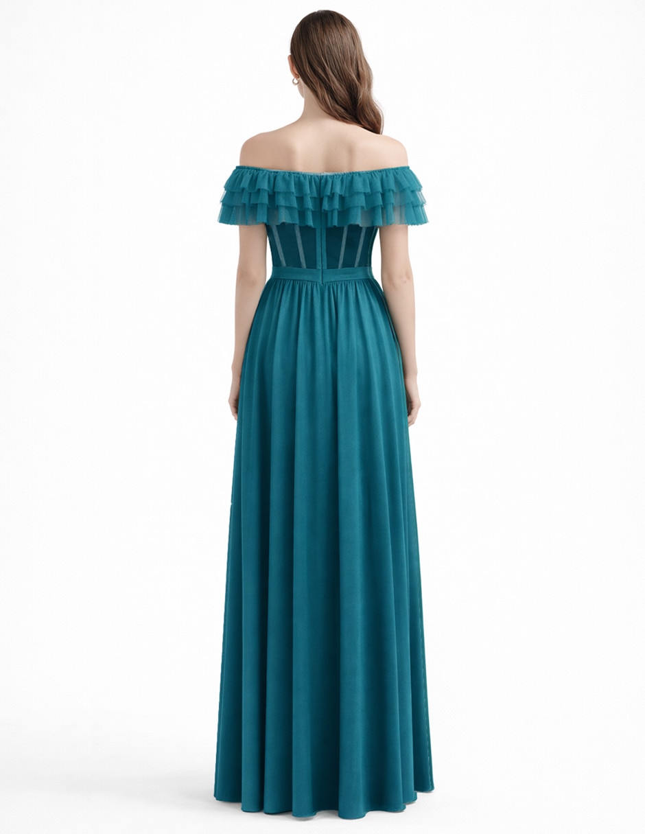 Vestido maxi de fiesta para mujer 7