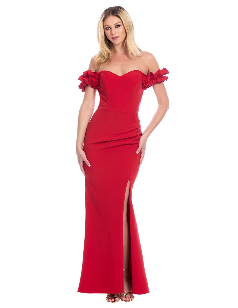 Vestido largo de fiesta Eva Brazzi para mujer