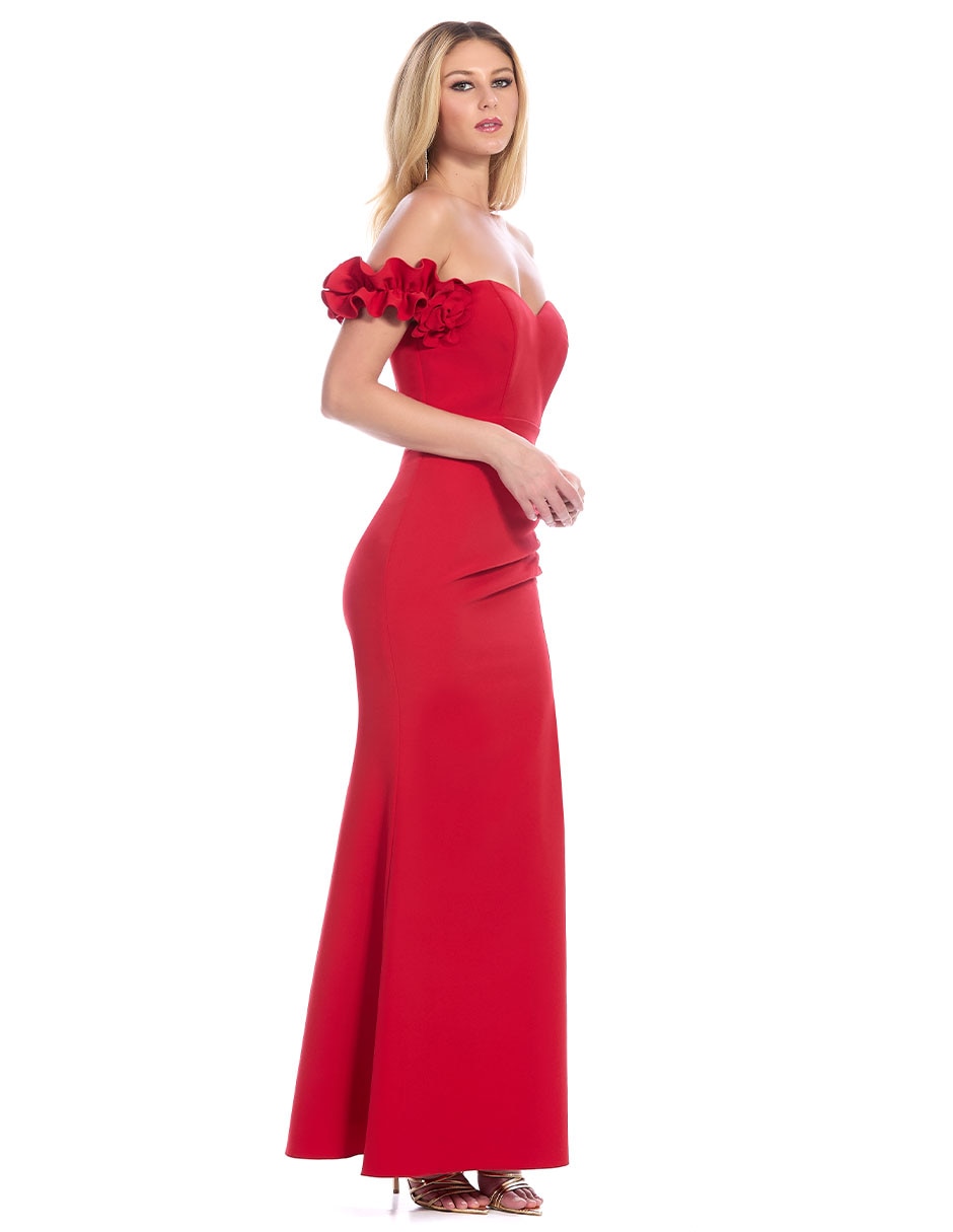 Vestido largo de fiesta Eva Brazzi para mujer