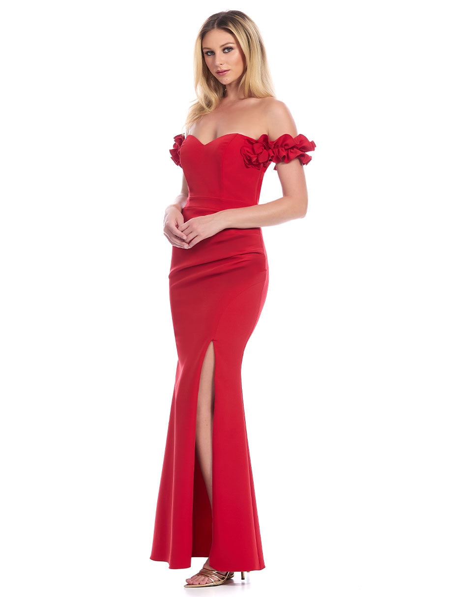 Vestido largo de fiesta Eva Brazzi para mujer