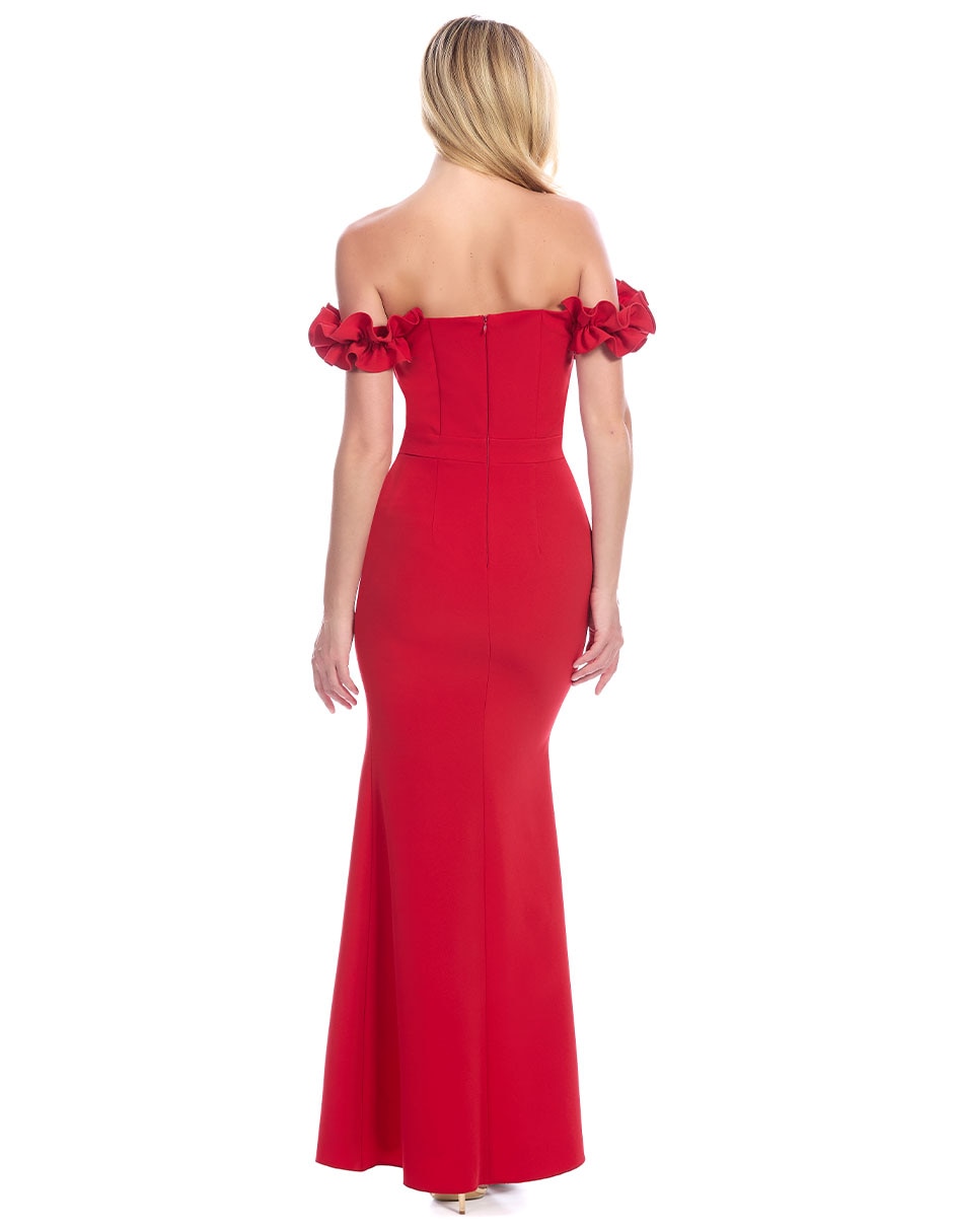 Vestido largo de fiesta Eva Brazzi para mujer