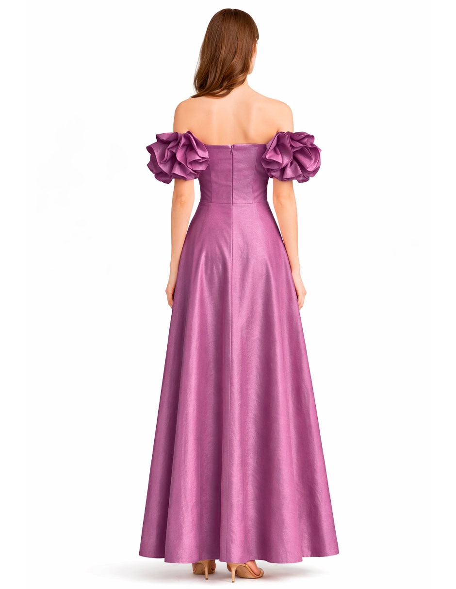 Vestido largo de fiesta para mujer 7