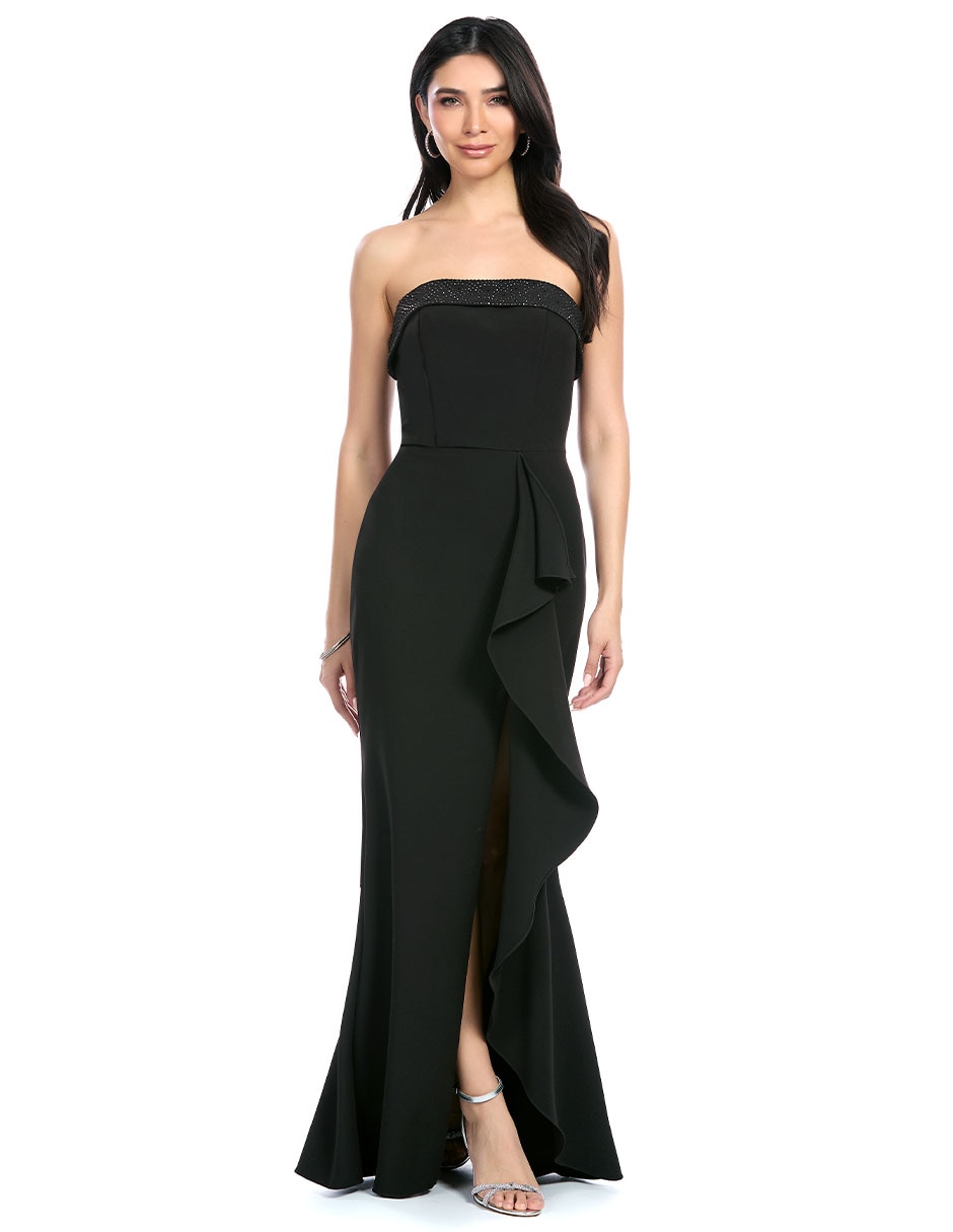 Vestido maxi de fiesta espalda abierta Vestido maxi de fiesta espalda abierta