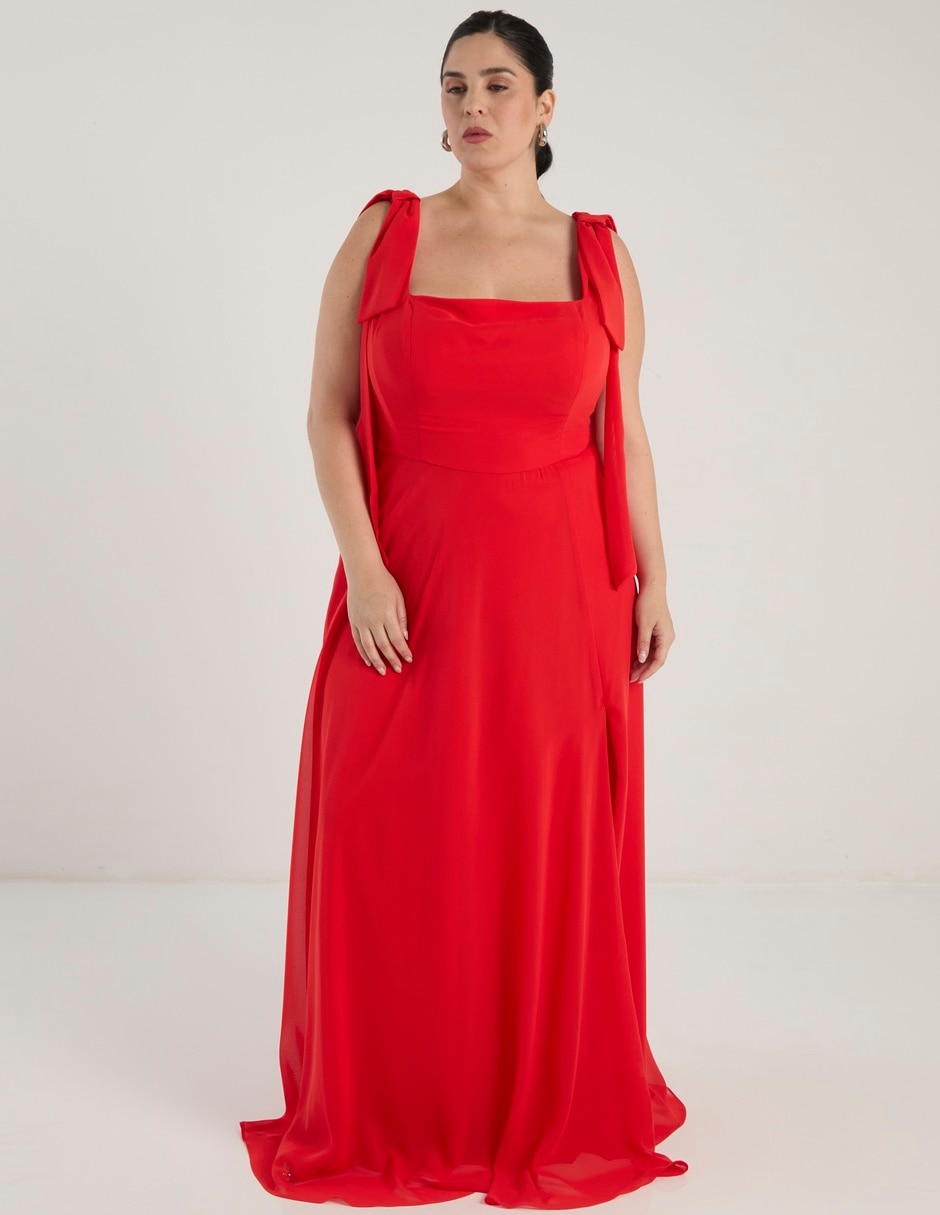 Vestido maxi cocktail para mujer 1