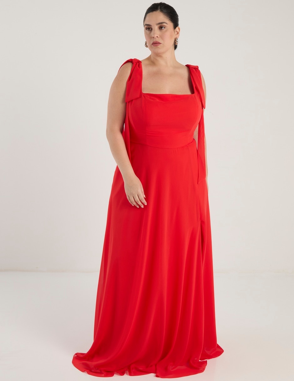 Vestido maxi cocktail para mujer 7