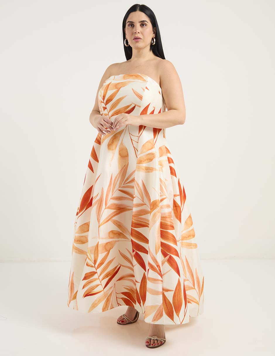 Vestido maxi cocktail para mujer 8