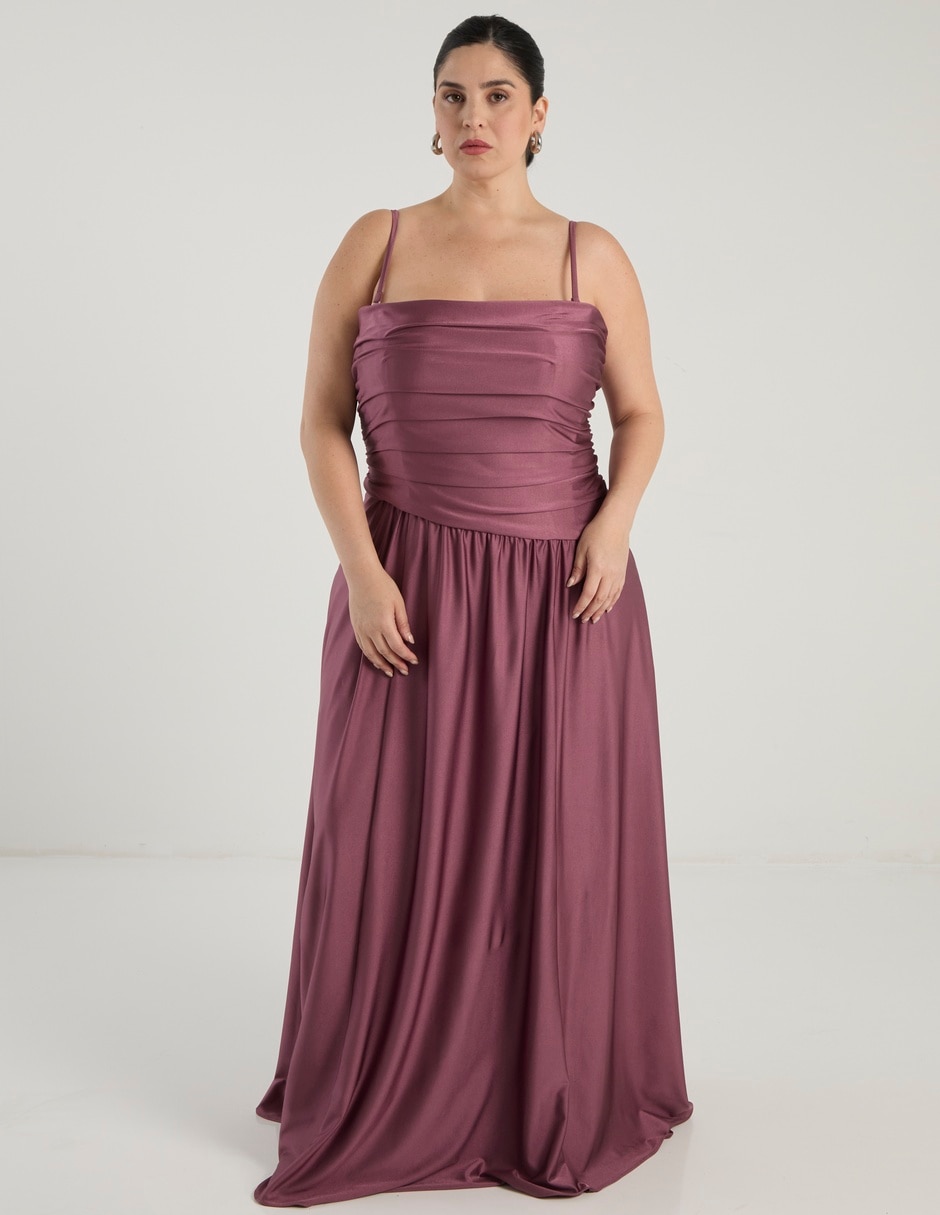 Vestido maxi cocktail para mujer 1