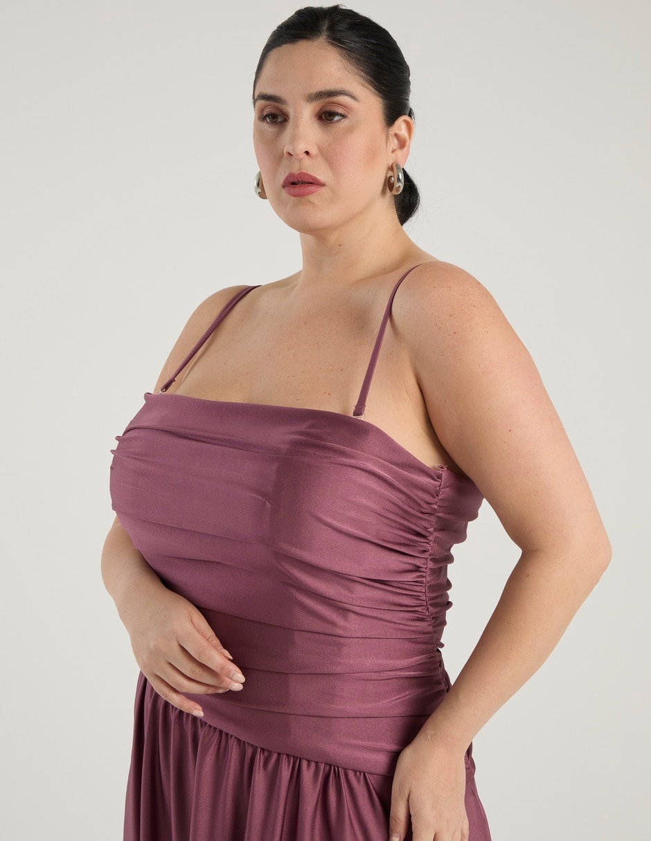 Vestido maxi cocktail para mujer 9