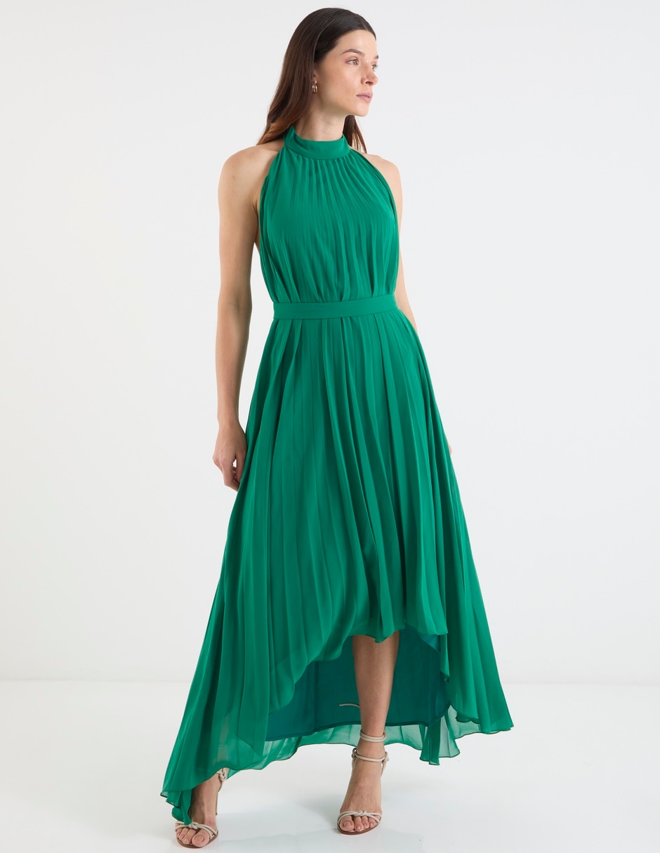 Vestido maxi de fiesta escote Regular 5