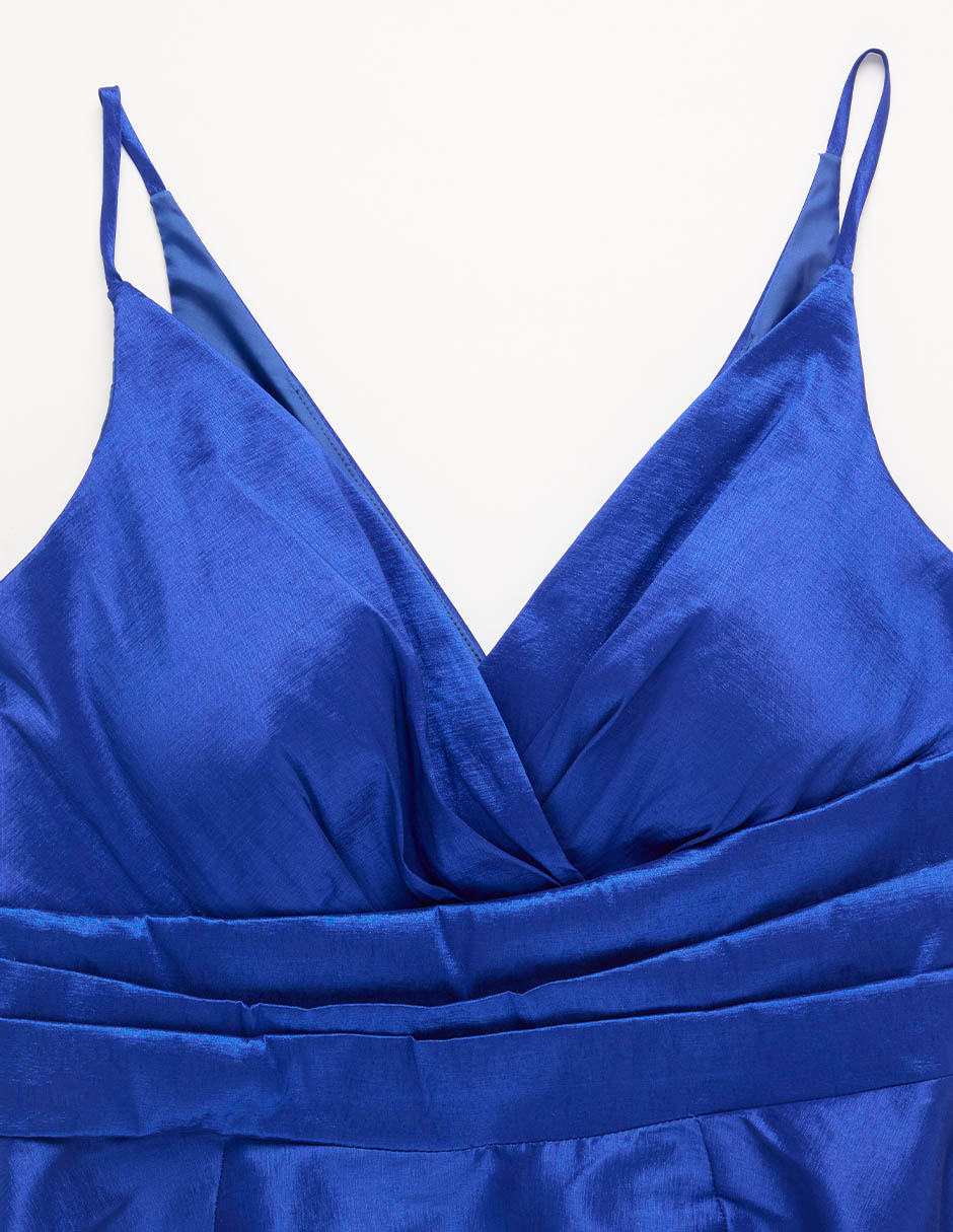 Vestido maxi de fiesta escote V 11