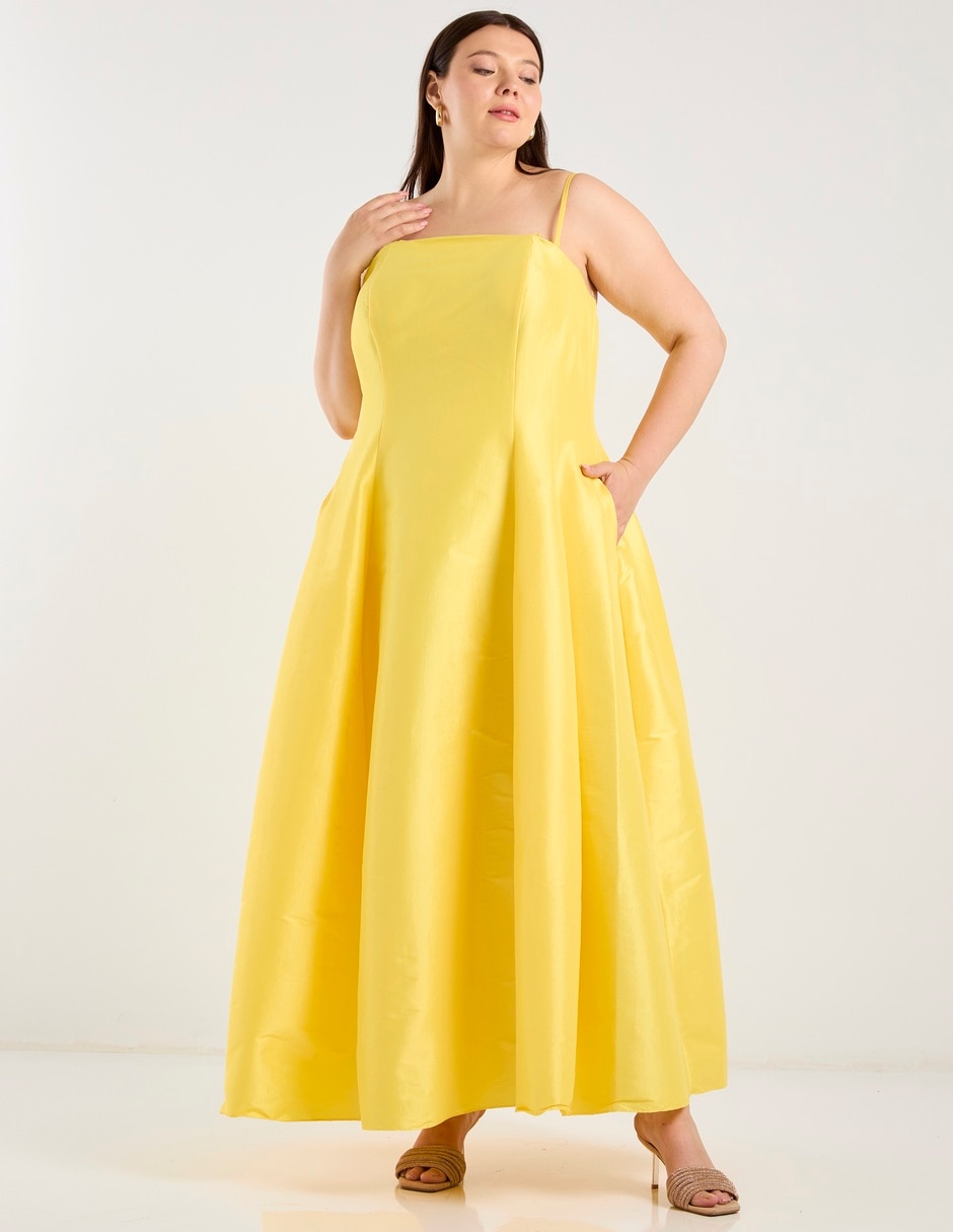 Vestido maxi fiesta espalda abierta 8