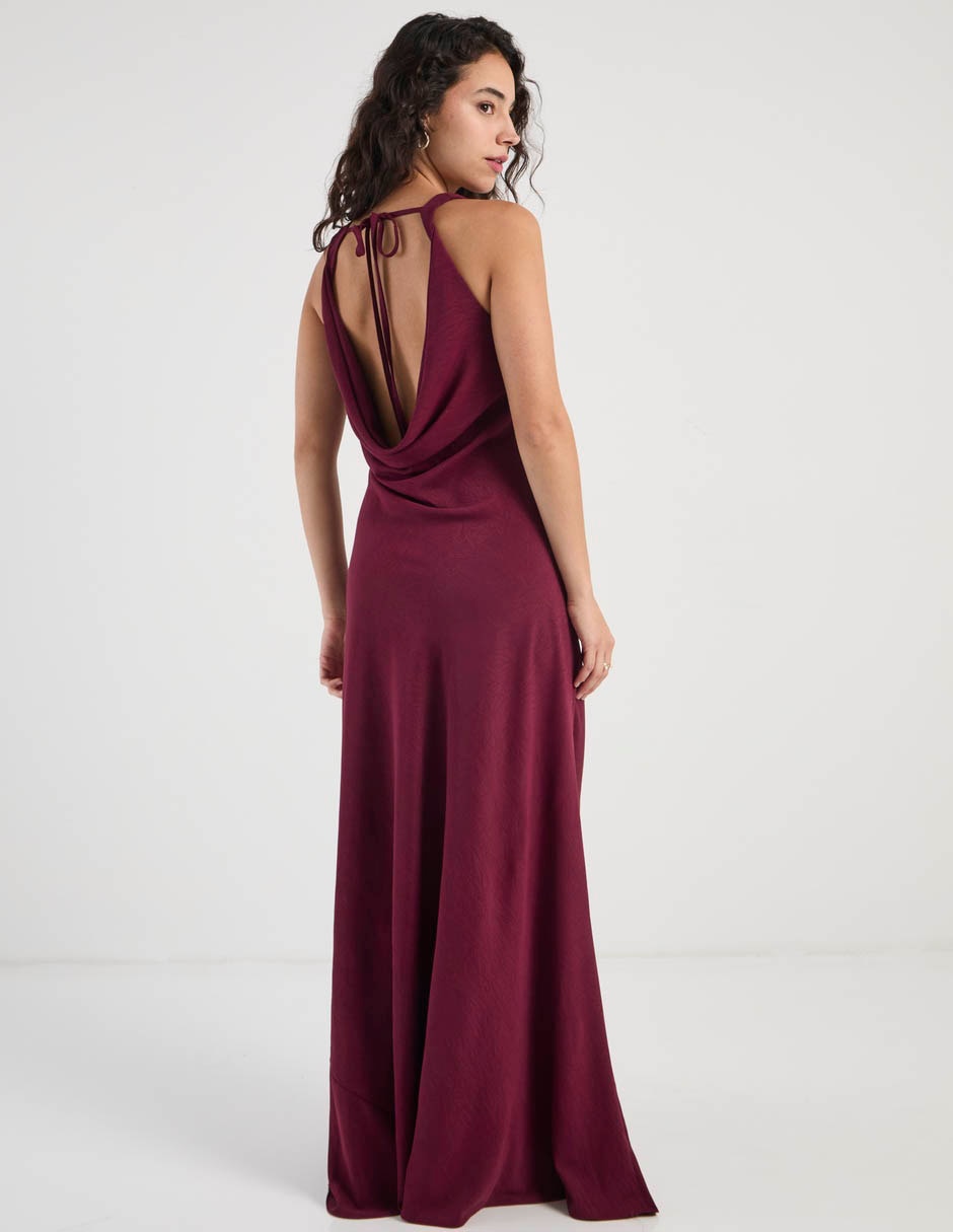Vestido largo fiesta para mujer 6