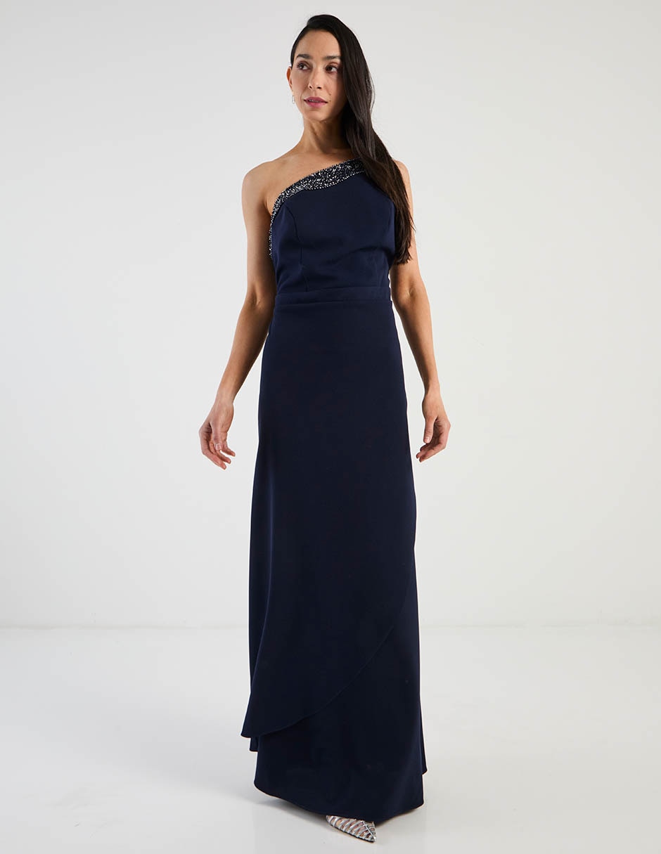 Vestido maxi de fiesta escote Pronunciado 5