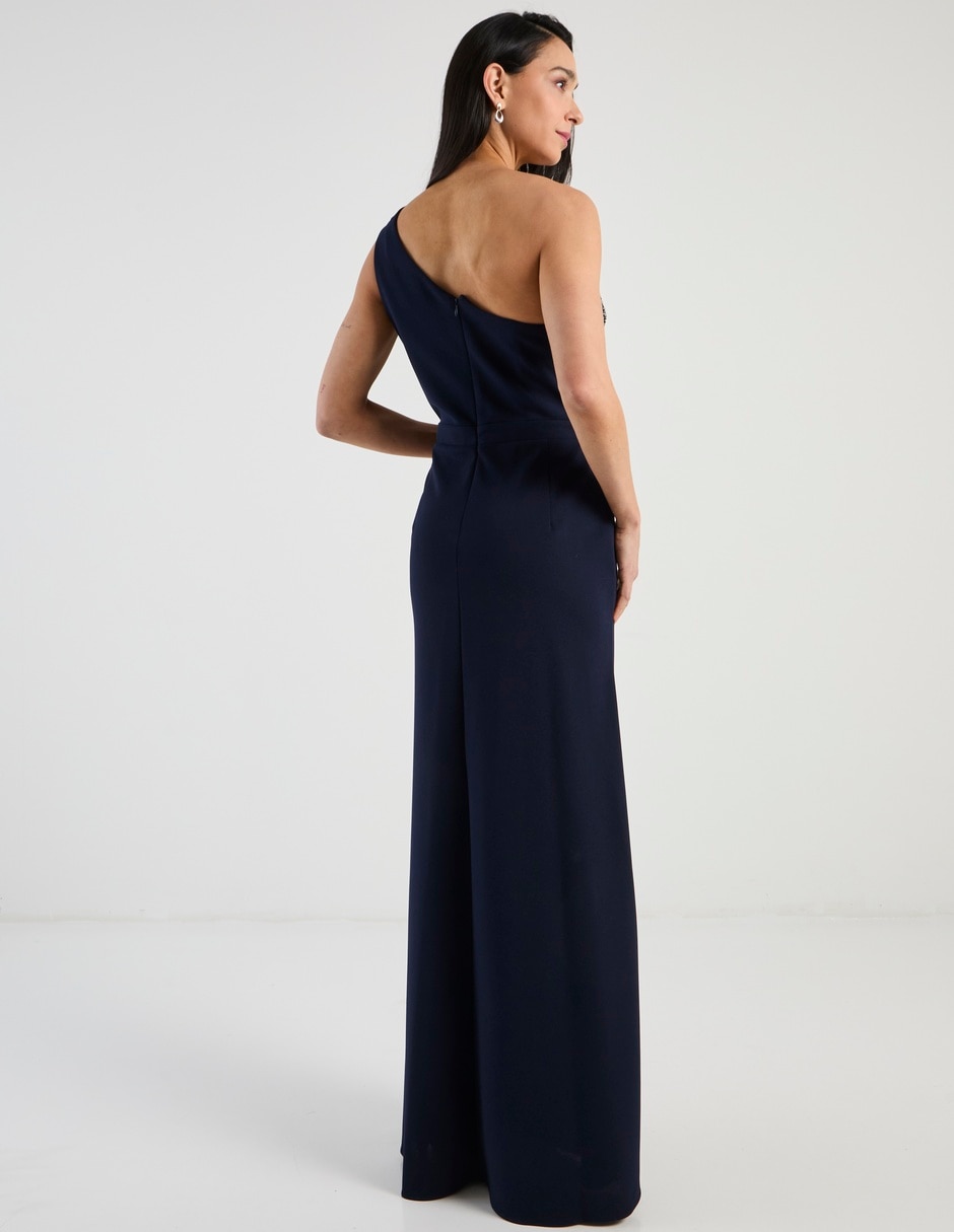 Vestido maxi de fiesta escote Pronunciado