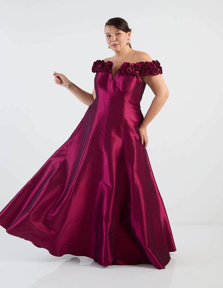 Vestido largo de fiesta para mujer 3