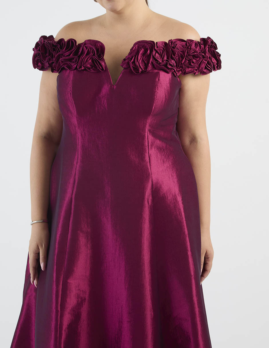 Vestido largo de fiesta para mujer 4