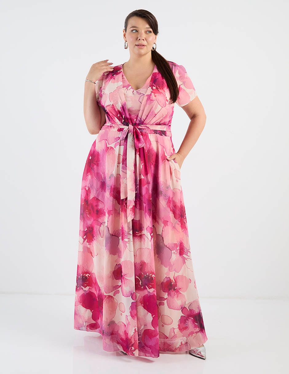 Vestido maxi fiesta vestido para mujer