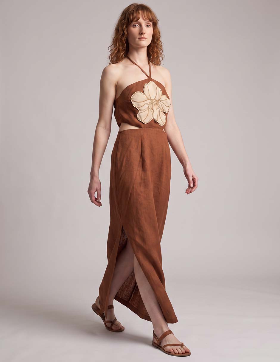 Vestido largo casual para mujer Vestido largo casual para mujer